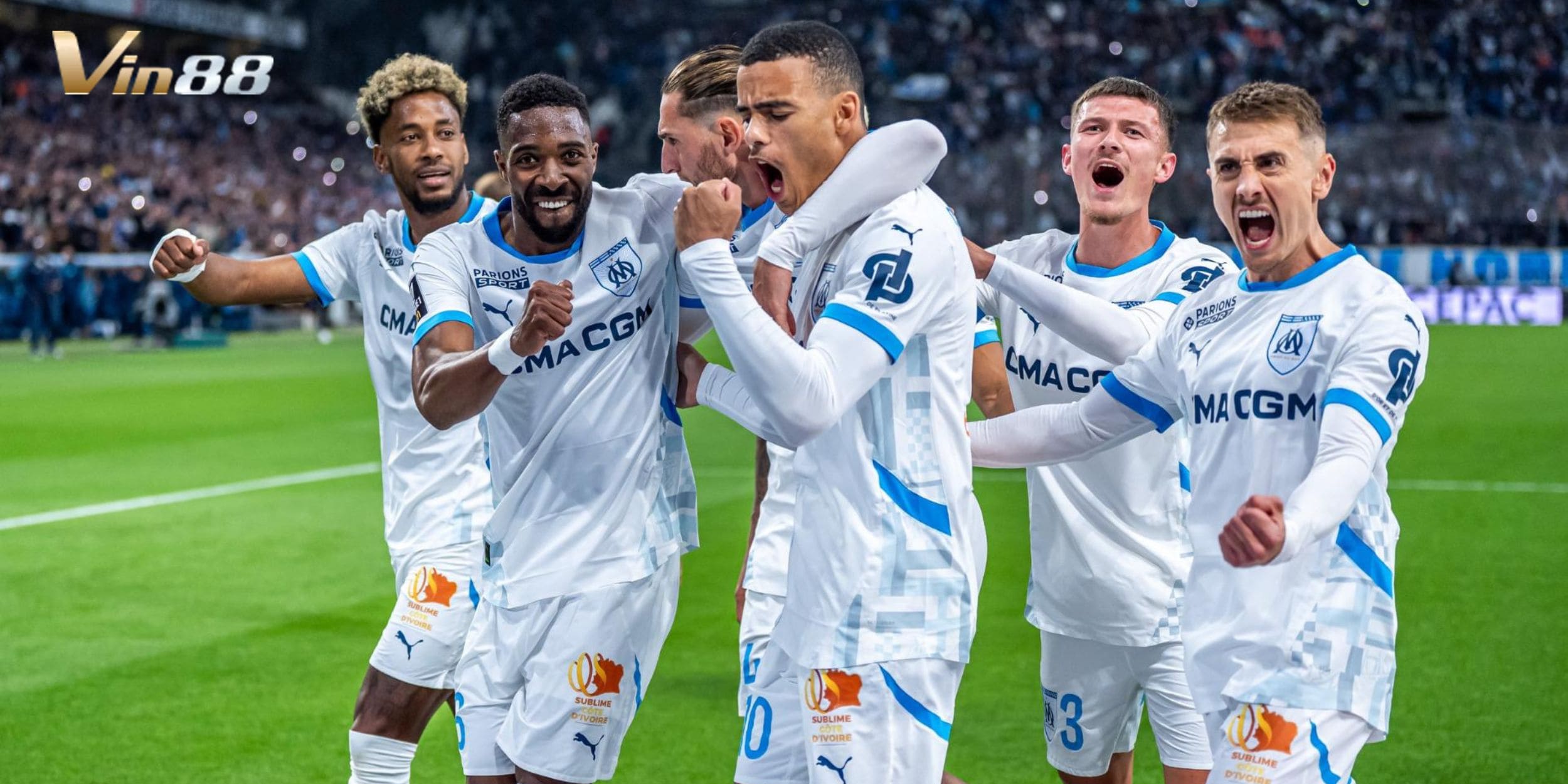 Marseille giữ vị trí top 3 với hiệu suất ghi bàn ấn tượng