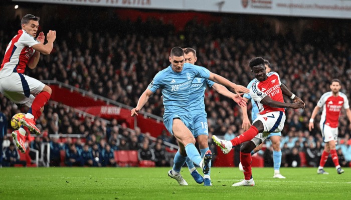 Nottingham vs Arsenal