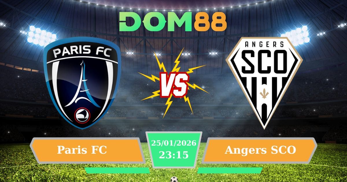Soi Kèo Giữa Paris FC Vs Angers Sco 25/01/2026 – Cân Não Nhóm Giữa Bảng Ligue 1