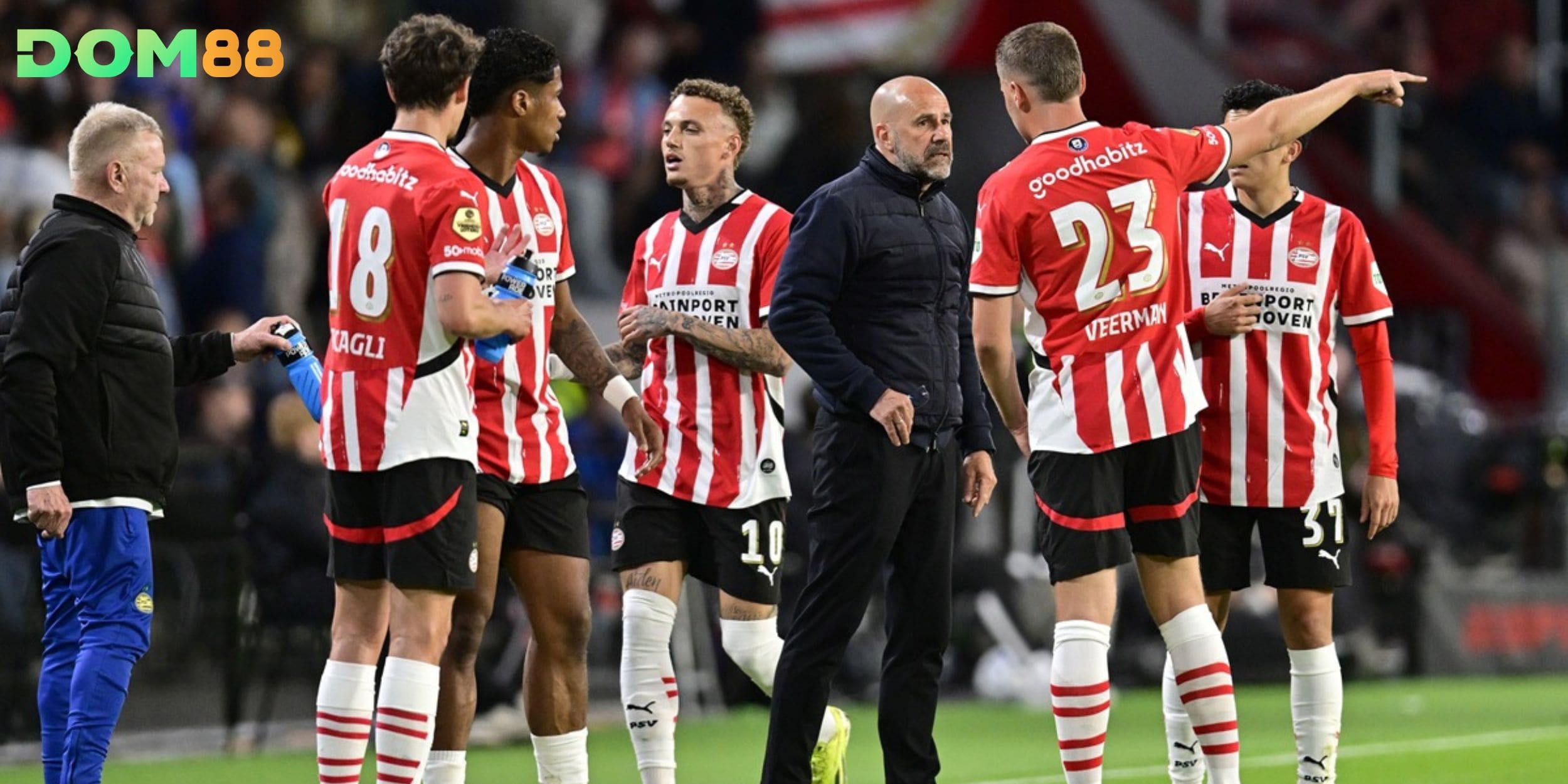 PSV gặp khó khi phải chơi dưới áp lực nhịp độ cao