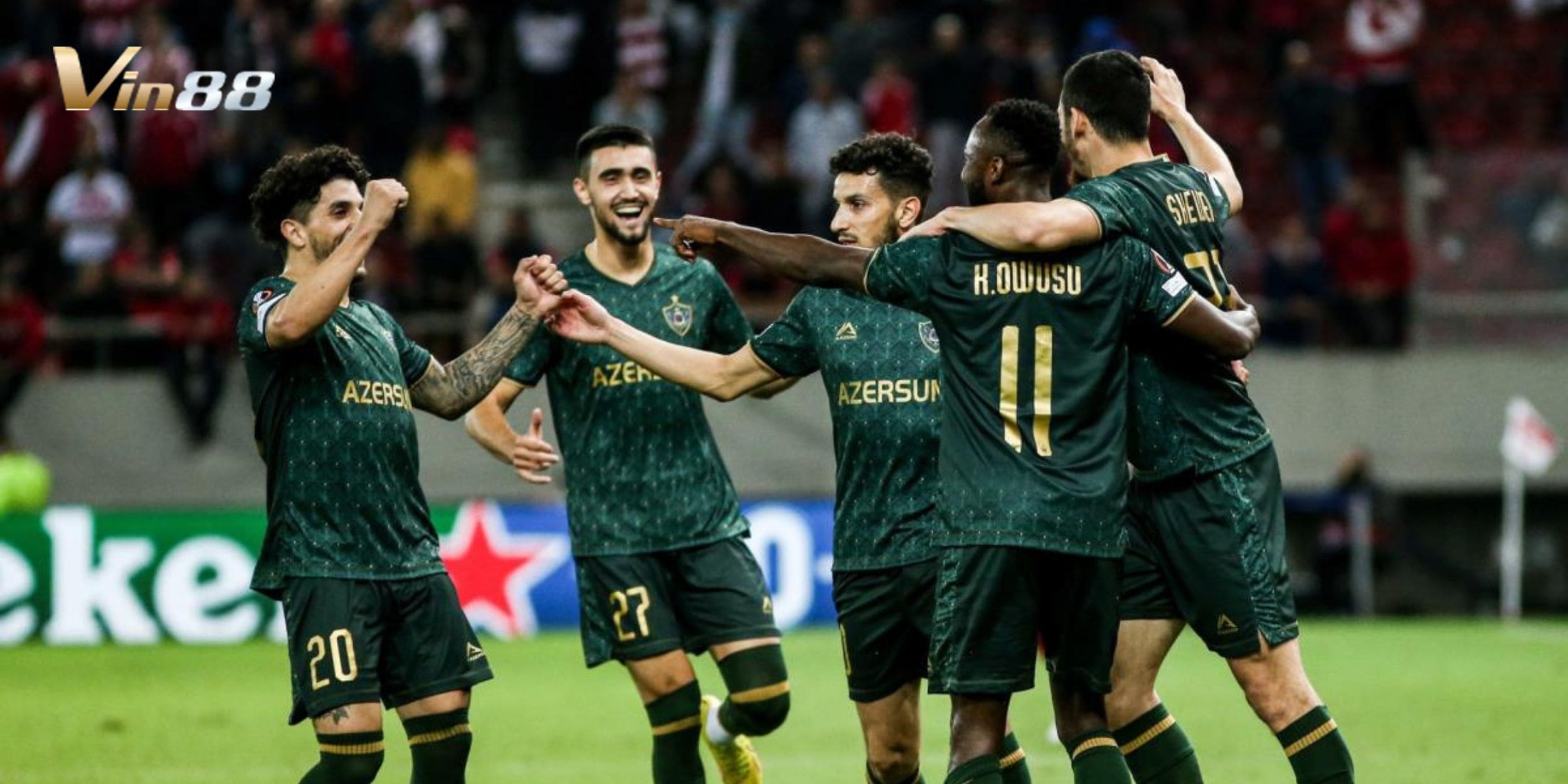 Qarabağ gặp nhiều khó khăn trong việc duy trì thế trận trước áp lực cao