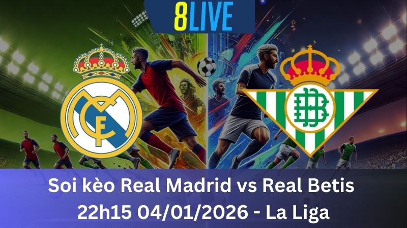 Soi kèo Real Madrid vs Real Betis 22h15 04/01/2026 - La Liga