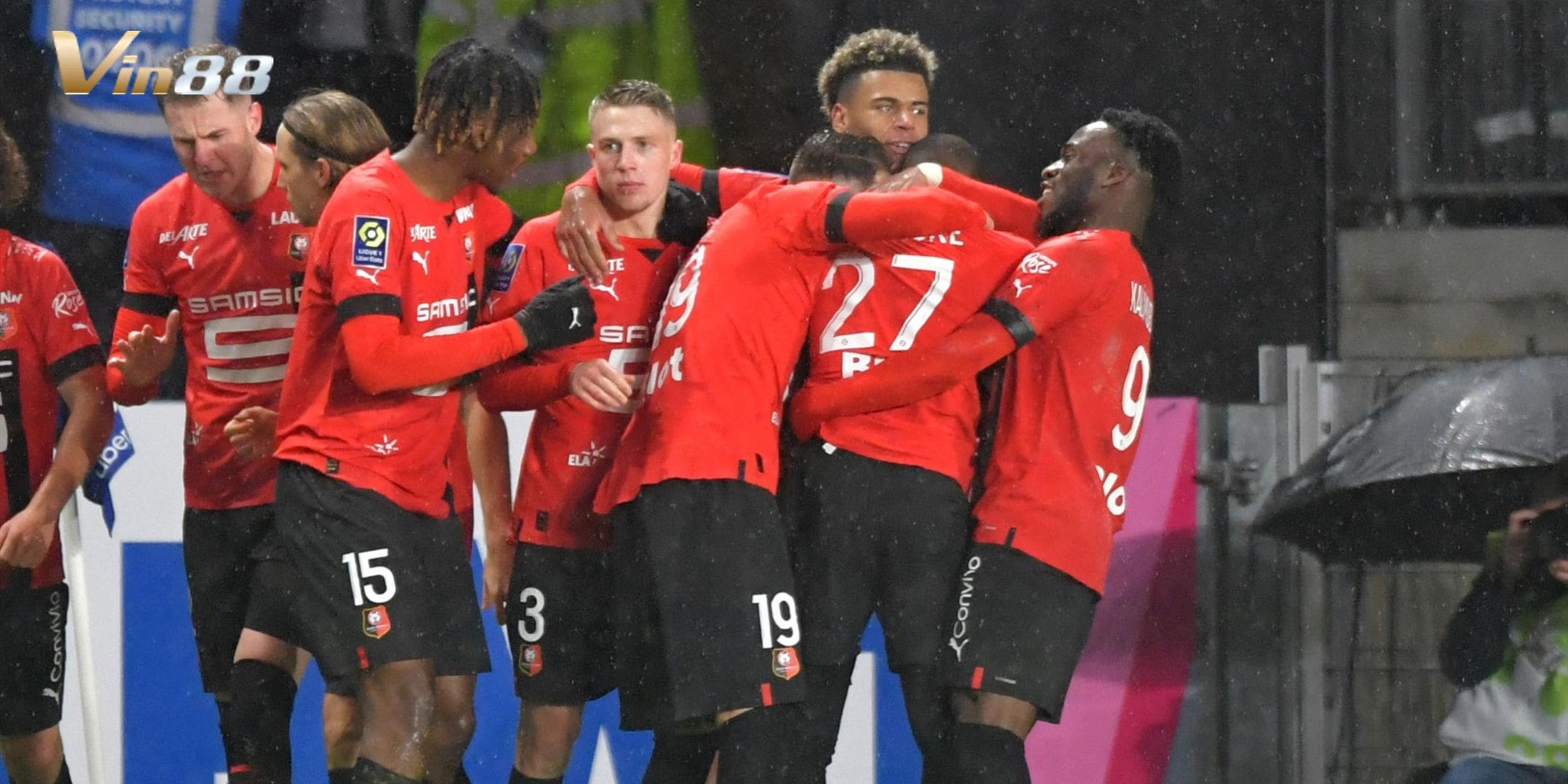 Rennes duy trì phong độ ổn định trong nhóm cạnh tranh cúp châu Âu