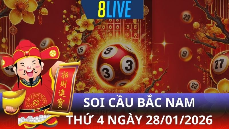8live Soi cầu Bắc Nam 28/01/2026 – Dự đoán XS hôm nay
