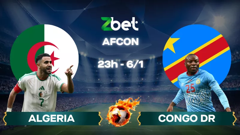 Nhận định soi kèo Algeria vs Congo DR – 23h00 06/01/2026 – AFCON