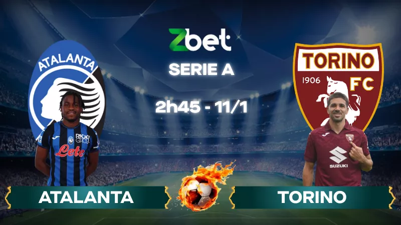 Nhận định soi kèo Atalanta vs Torino – 02h45 11/01/2026 – Serie A