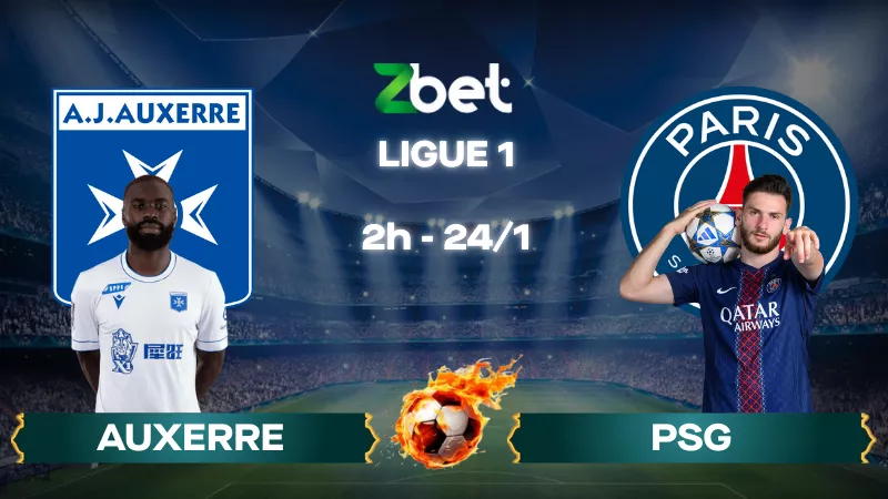 Nhận định soi kèo Auxerre vs PSG – 02h00 24/01/2026 – Ligue 1