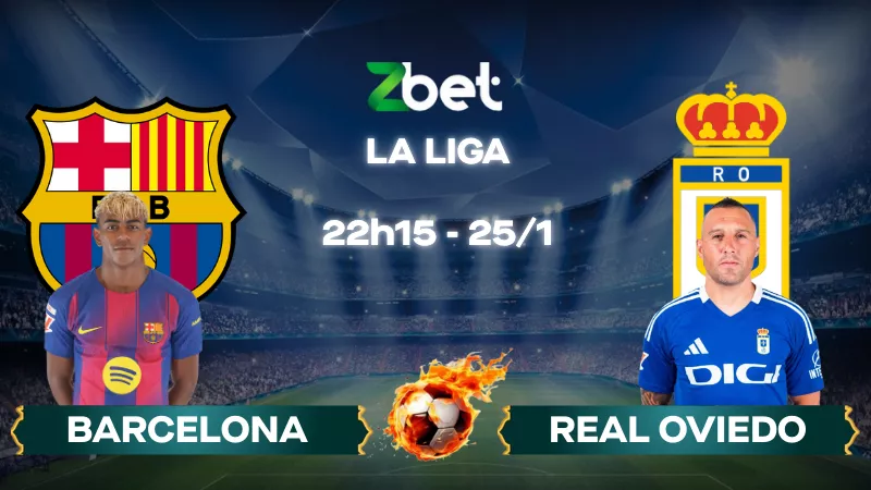 Nhận định soi kèo Barcelona vs Real Oviedo – 22h15 25/01/2026 – La Liga