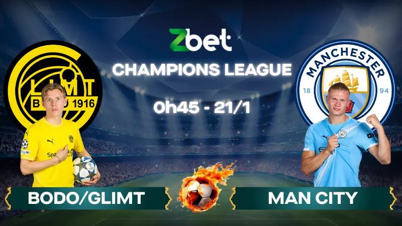 Nhận định soi kèo Bodo/Glimt vs Man City – 00h45 21/01/2026 – Champions League