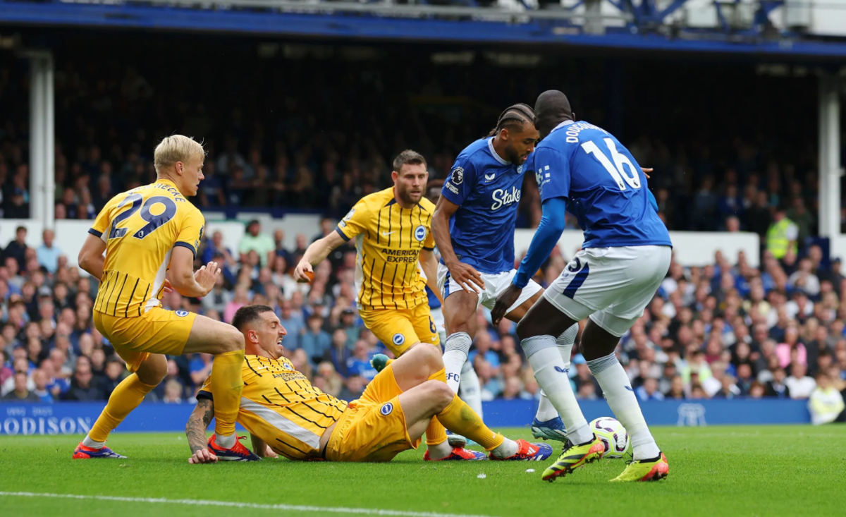 Dự đoán tỷ số Brighton - Everton: 0-1