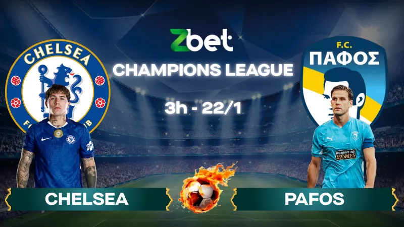 Nhận định soi kèo Chelsea vs Pafos – 03h00 22/01/2026 – Champions League