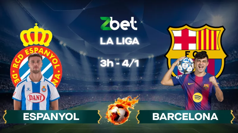 Nhận định soi kèo Espanyol vs Barcelona – 03h00 04/01/2026 – La Liga