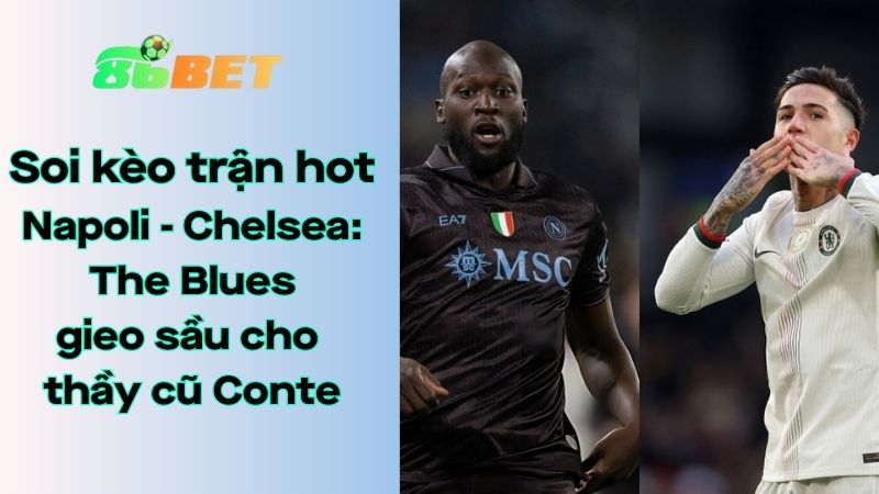Soi kèo nhà cái 86BET Napoli – Chelsea: 03h00 – 29/01/2026 – Champions League