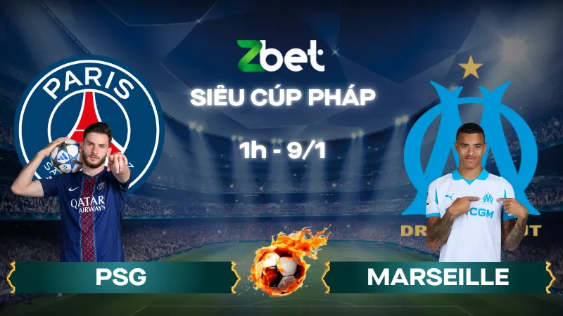 Nhận định soi kèo PSG vs Marseille – 01h00 09/01/2026 – Siêu cúp Pháp
