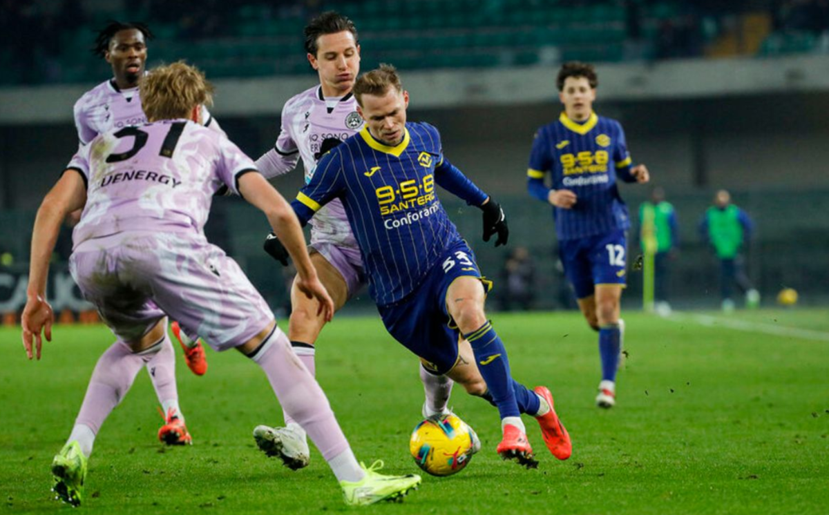 Dự đoán tỷ số Verona - Udinese: 0-1