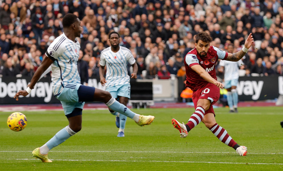 Dự đoán tỷ số West Ham - Nottingham: 2-2
