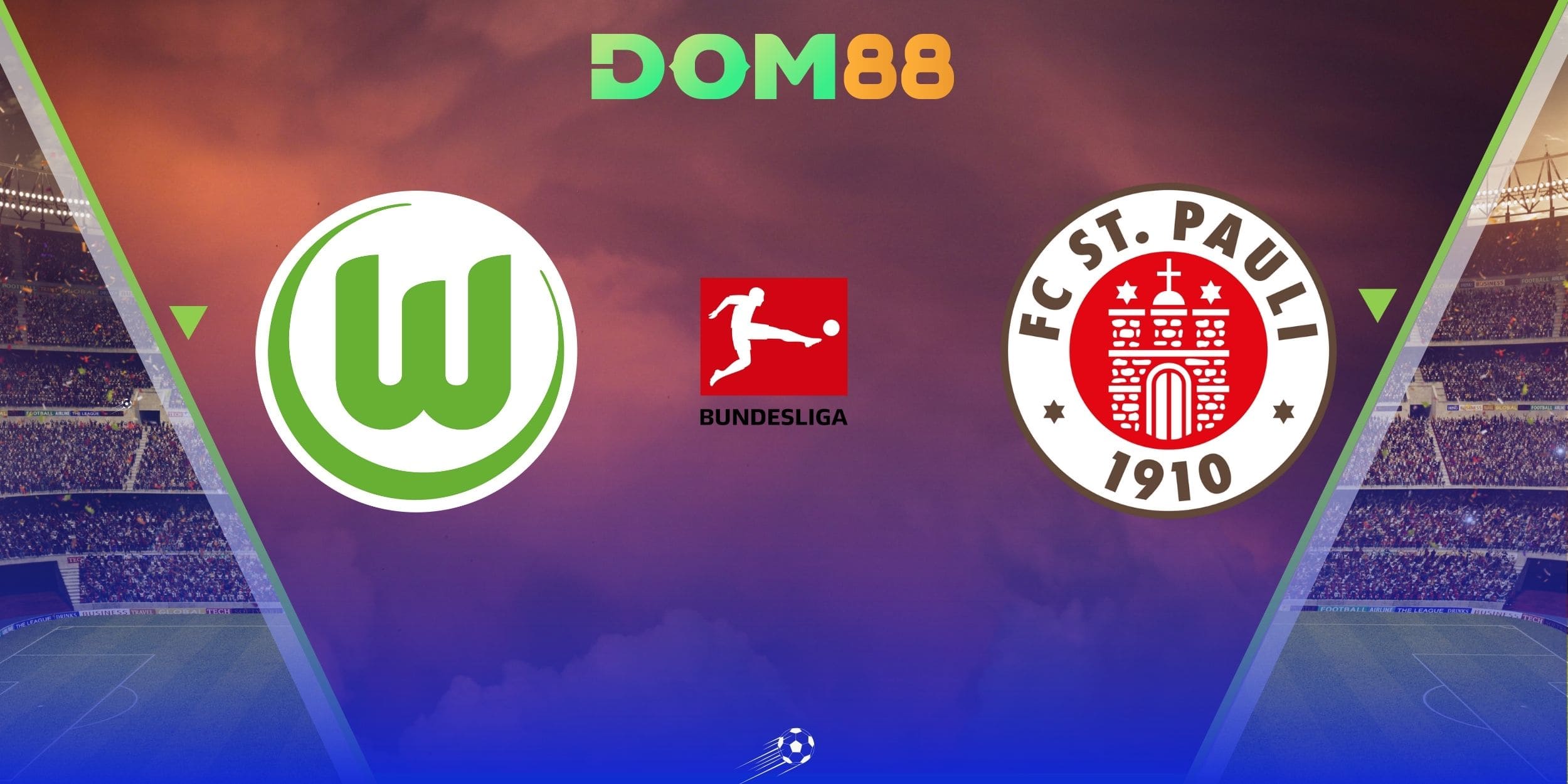 Trận cầu kịch tính giữa Wolfsburg vs St. Pauli với ưu thế sân nhà lớn