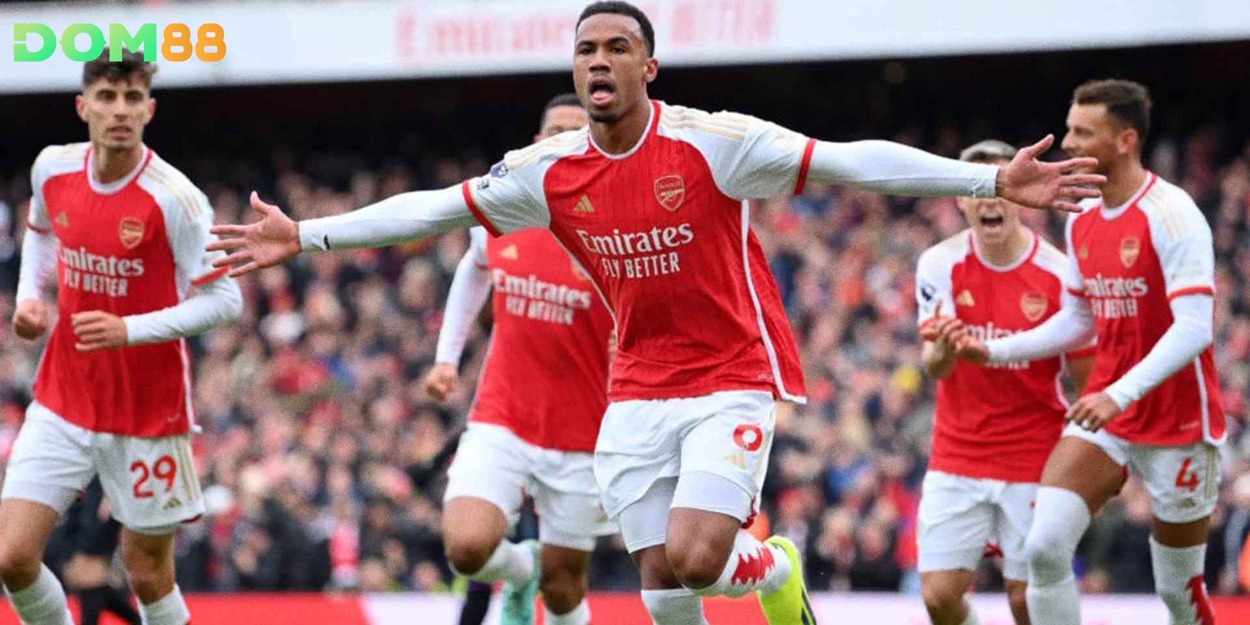 Arsenal thể hiện sức mạnh ứng viên vô địch Ngoại Hạng Anh