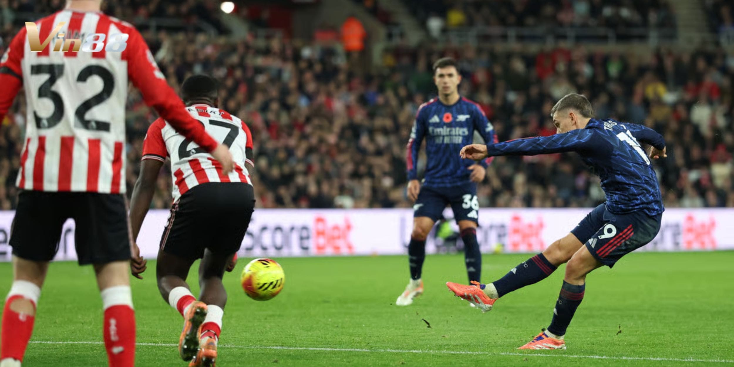 Arsenal vs Sunderland được đánh giá cao ở cửa thắng cách biệt