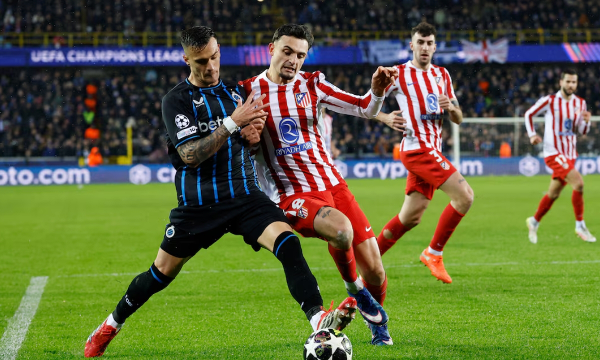Phân tích phong độ Atletico vs Club Brugge