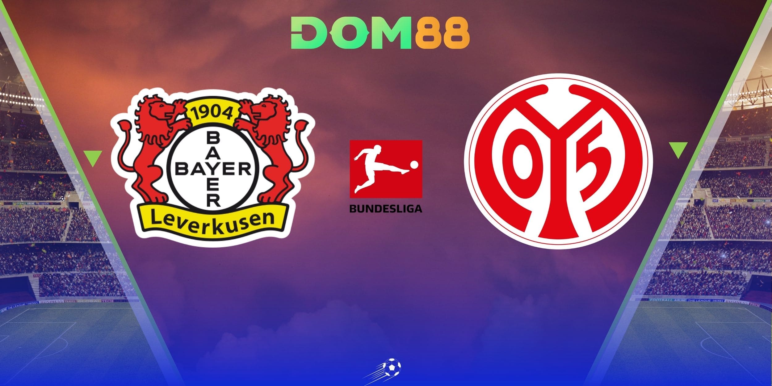 Bayer Leverkusen vs Mainz 05 hứa hẹn thế trận một chiều tại BayArena