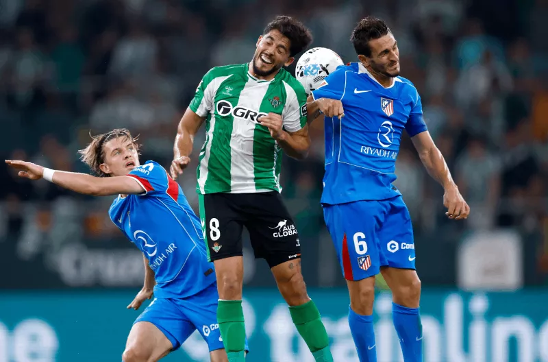 Thành tích thi đấu gần đây của Real Betis vs Atl. Madrid