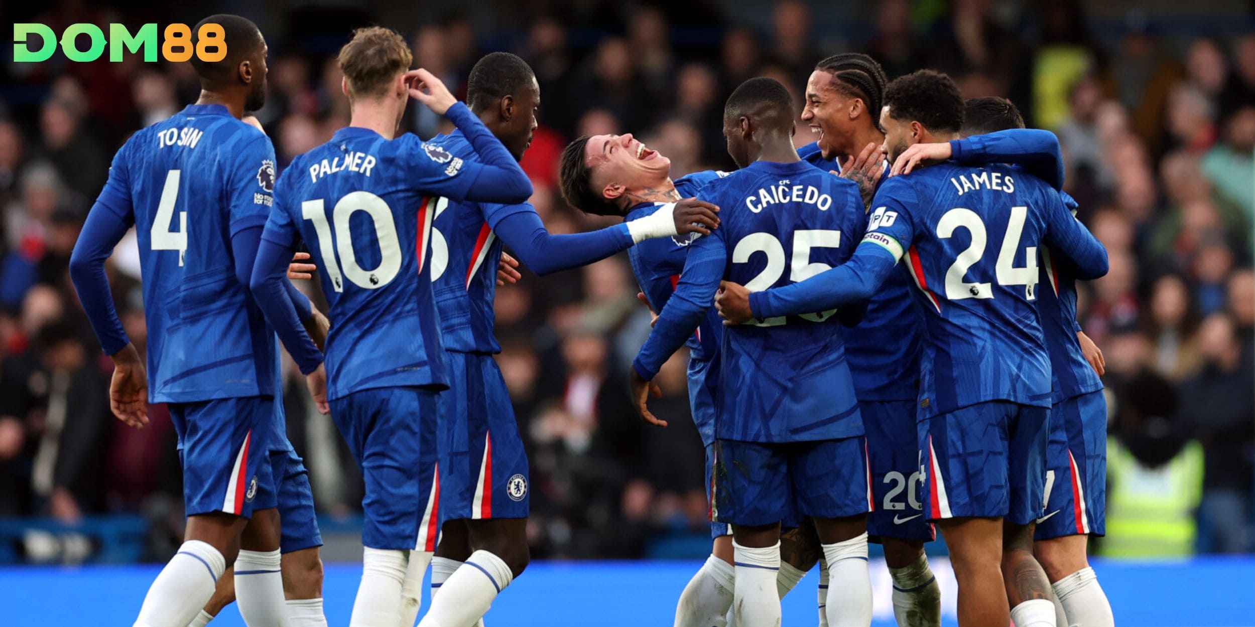 Chelsea duy trì vị trí top 5 với phong độ ổn định trước tuần 25