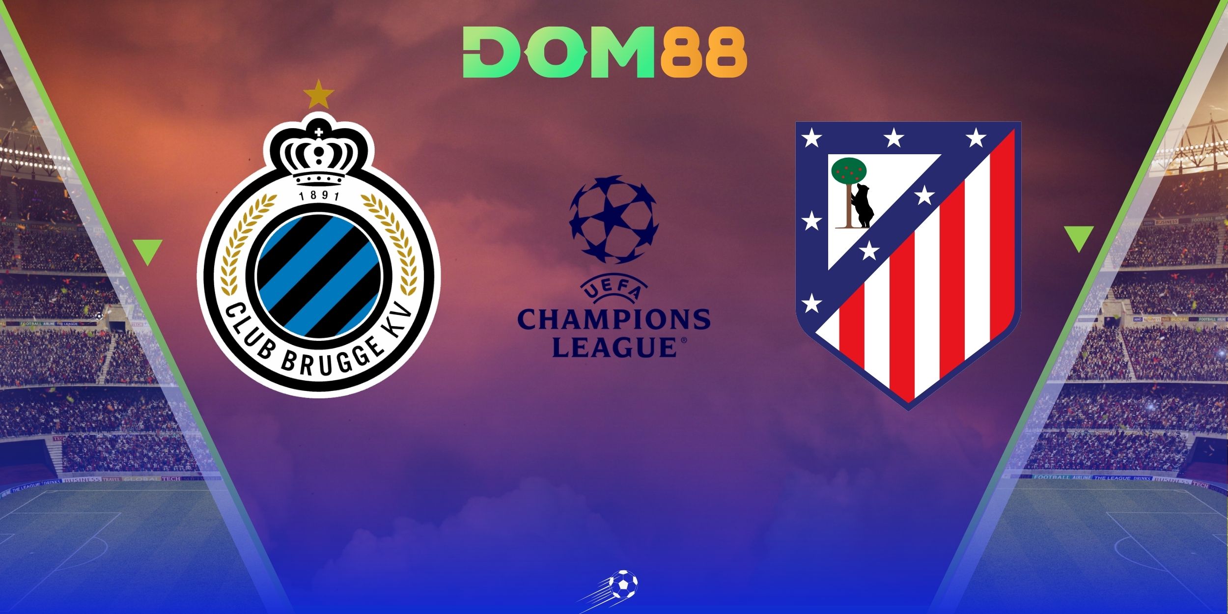 Club Brugge vs Atlético de Madrid hứa hẹn 90 phút căng não