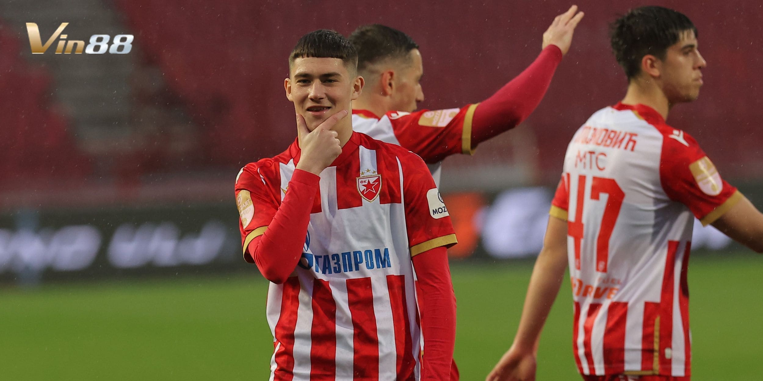 Crvena Zvezda duy trì chuỗi kết quả tích cực tại đấu trường châu Âu