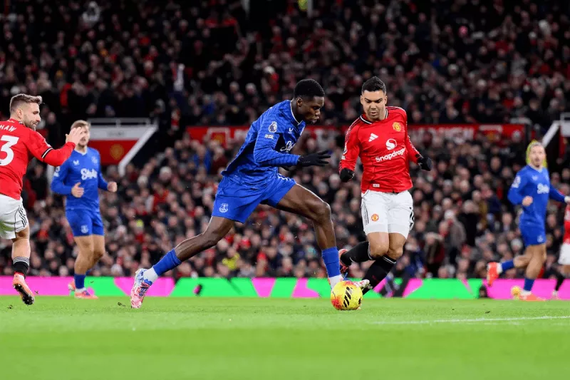 Thành tích thi đấu gần đây của Everton vs Man United