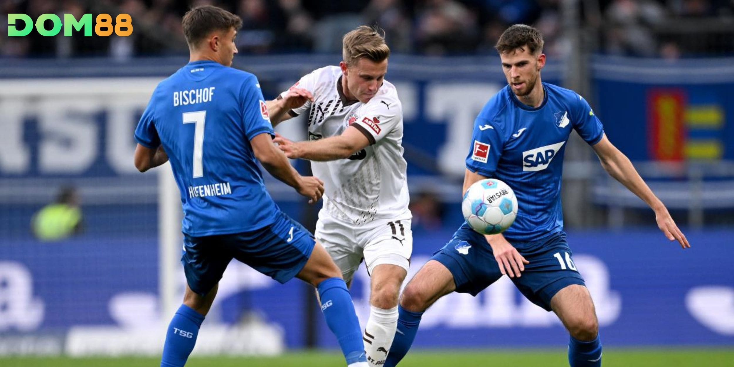 Hoffenheim vs St. Pauli được đánh giá chênh lệch rõ rệt tại Bundesliga