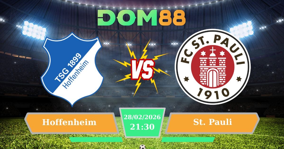 Soi Kèo Hoffenheim Vs St. Pauli Ngày 28/02/2026
