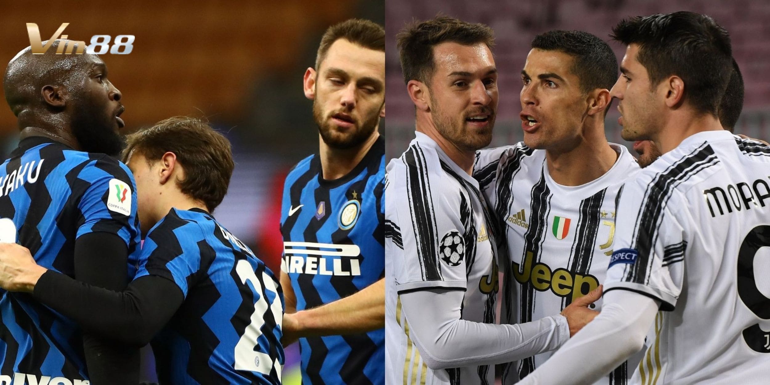 Inter Milan vs Juventus nghiêng nhẹ về lợi thế sân nhà