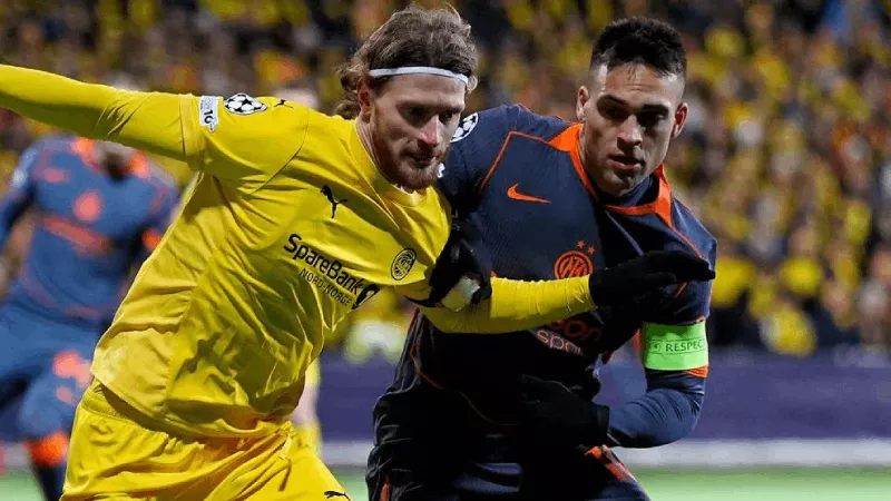 Thành tích thi đấu gần đây của Inter Milan vs Bodo/Glimt