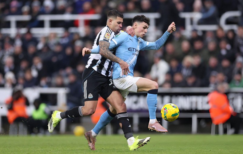 Man City tự tin khuất phục Newcastle United