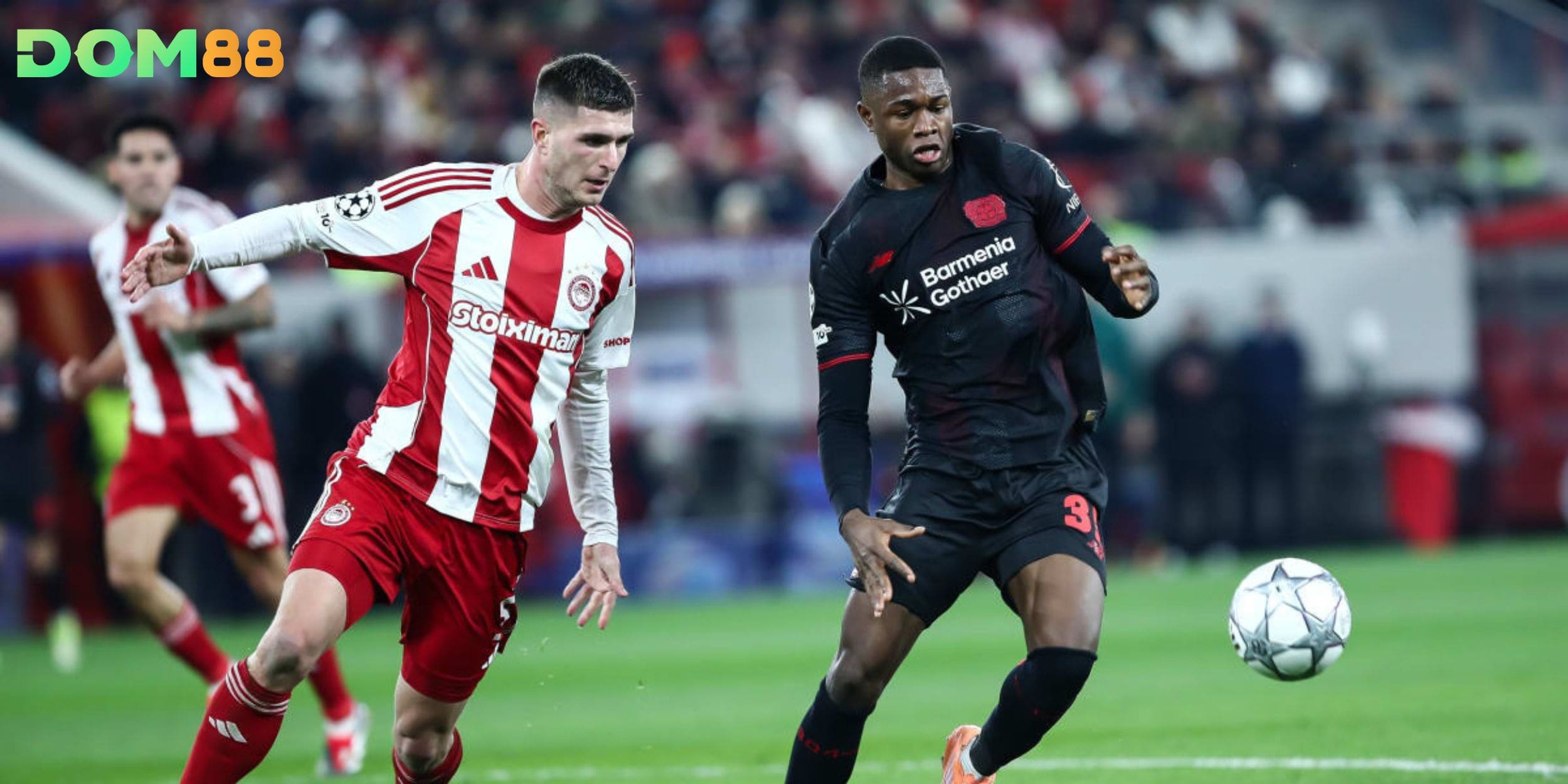 Olympiakos Piraeus vs Bayer Leverkusen được dự báo thế trận cân bằng