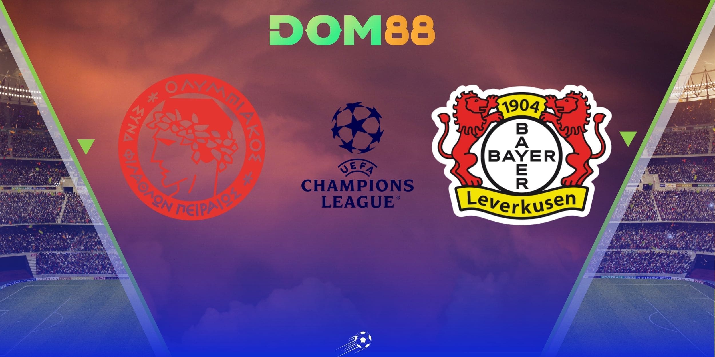 Olympiakos Piraeus vs Bayer Leverkusen hứa hẹn thế trận giằng co tại CUP C1