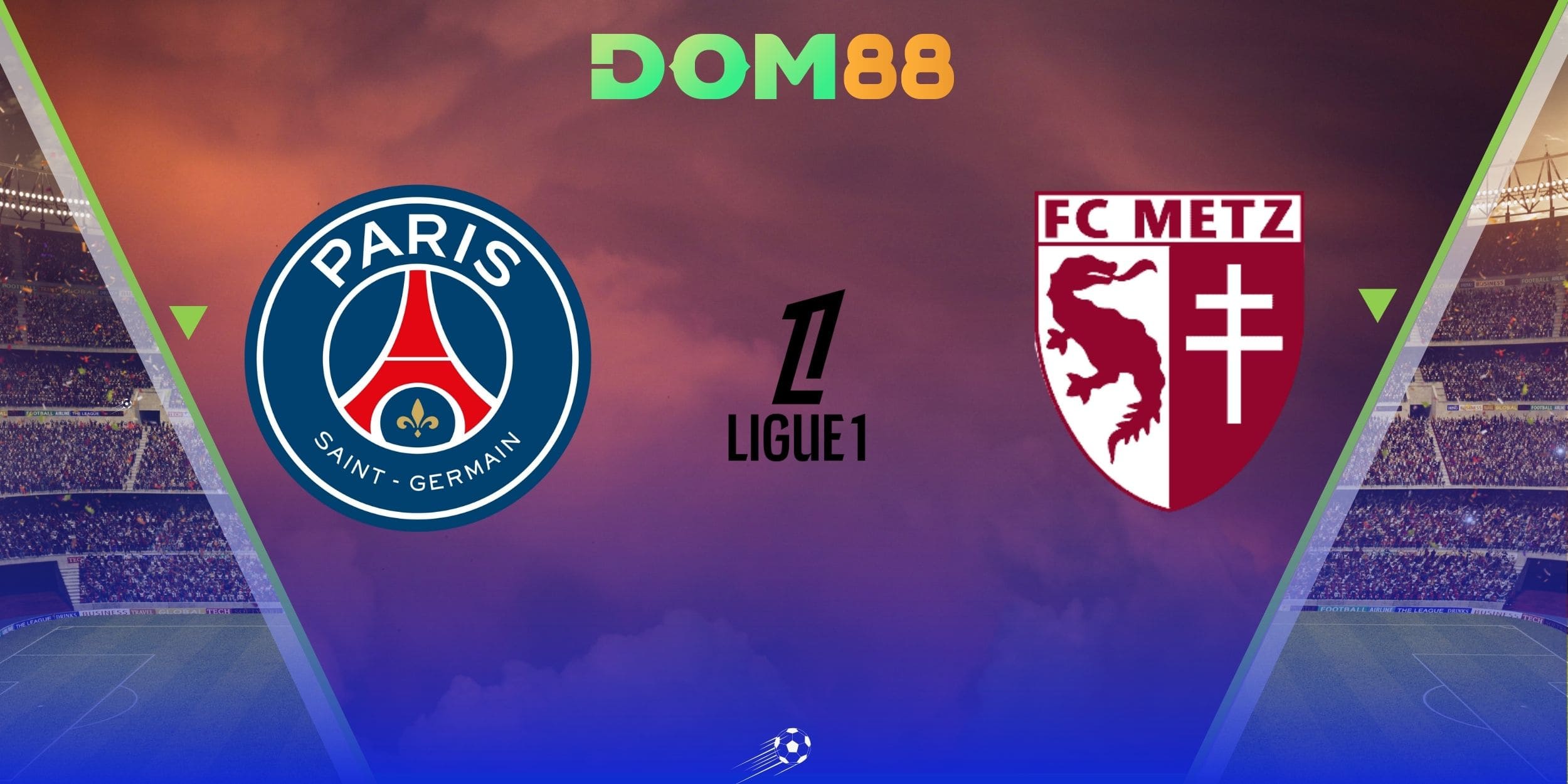 Paris Saint-Germain vs Metz phản ánh rõ chênh lệch trình độ tại Ligue 1