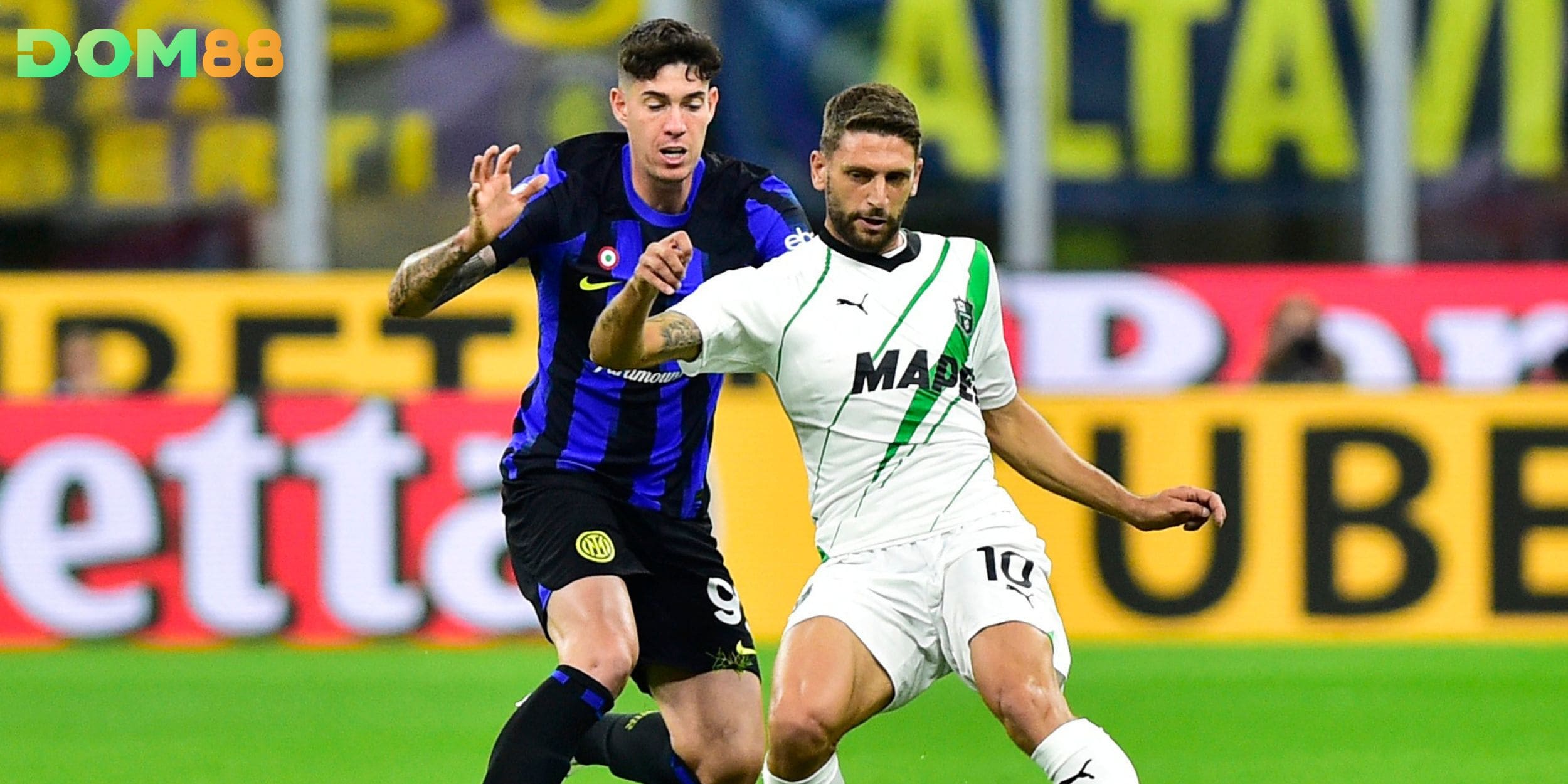 Sassuolo vs Inter Milan cho thấy chênh lệch rõ rệt qua kèo châu Âu