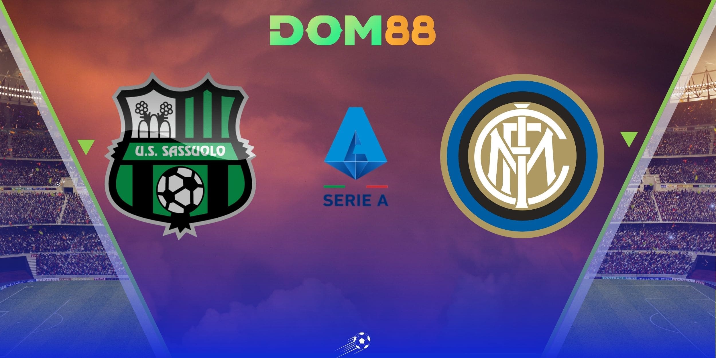 Sassuolo vs Inter Milan diễn ra lúc 00:00 ngày 09-02-2026 tại Serie A