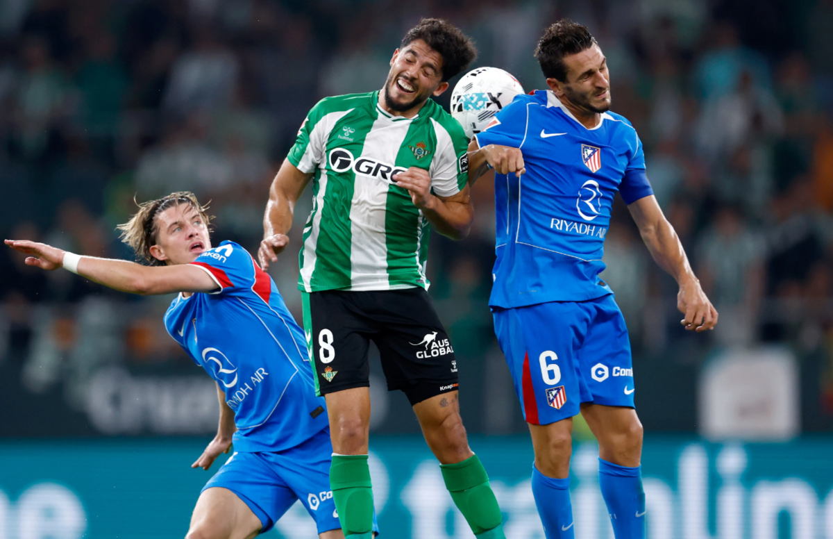 Dự đoán tỷ số Atl Madrid - Betis: 3-1