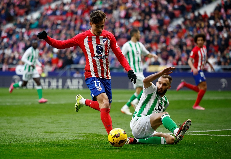 Phong độ các trận đấu gần đây của - Atletico Madrid vs Real Betis