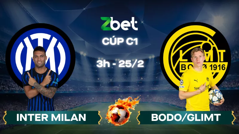 Nhận định soi kèo Inter Milan vs Bodo/Glimt – 03h00 25/02/2026 – Cúp C1