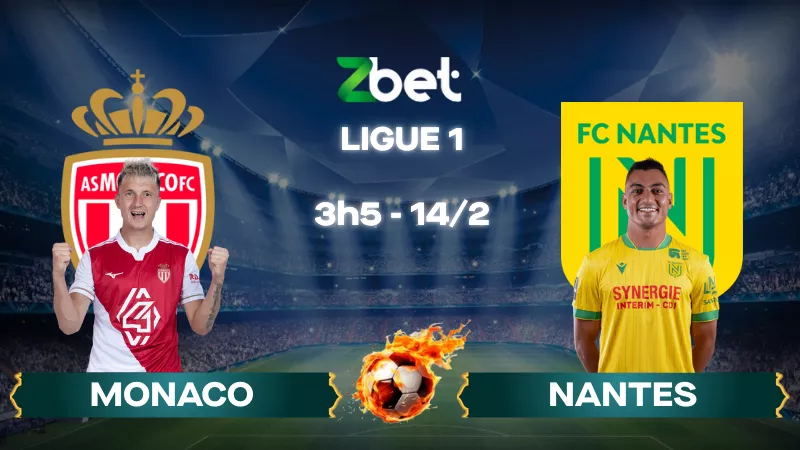 Nhận định soi kèo Monaco vs Nantes – 03h05 14/02/2026 – Ligue 1