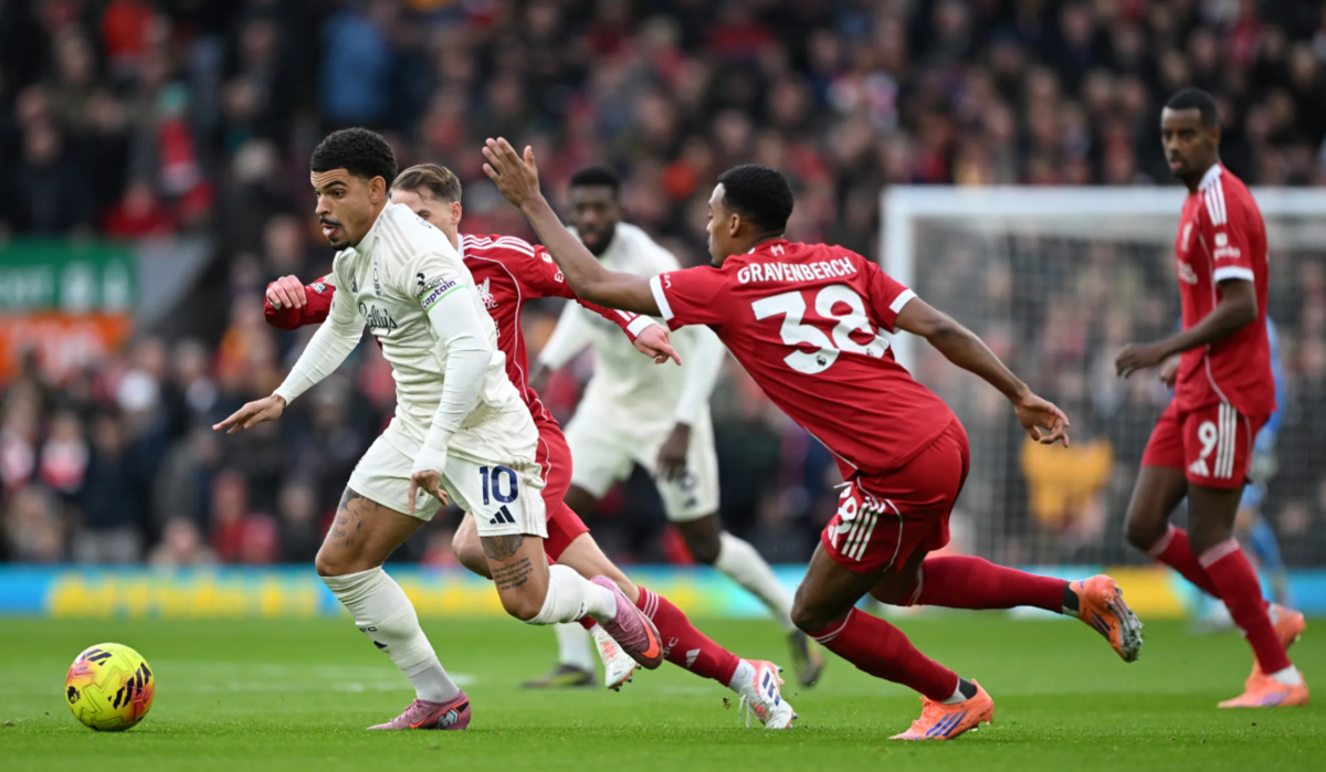 Dự đoán tỷ số Nottingham - Liverpool: 2-3