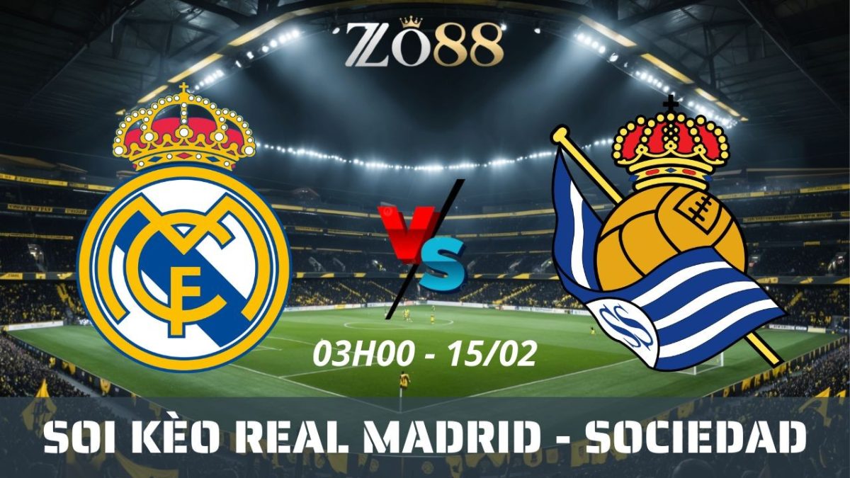 Soi kèo nhà cái Real Madrid vs Sociedad – 15/02/2026 03h00 La Liga