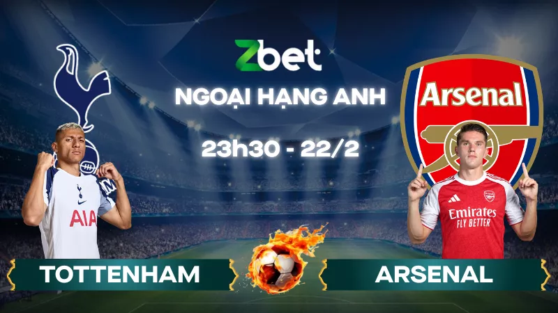 Nhận định soi kèo Tottenham vs Arsenal - 23h30 22/02/2026 - Ngoại hạng Anh