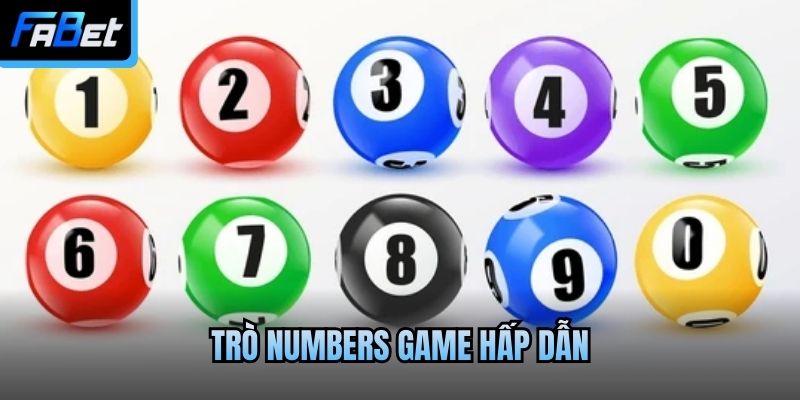 Trò numbers game hấp dẫn