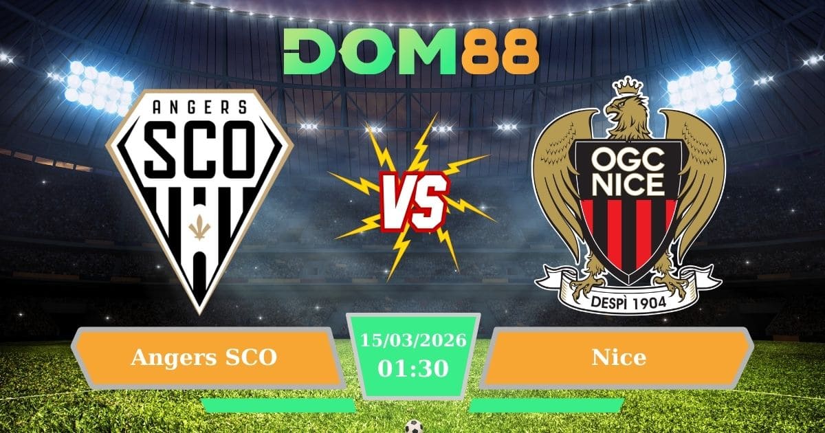 Soi Kèo Angers SCO Vs Nice Ngày 15/03/2026 – So Tài Căng Thẳng Tại Ligue 1