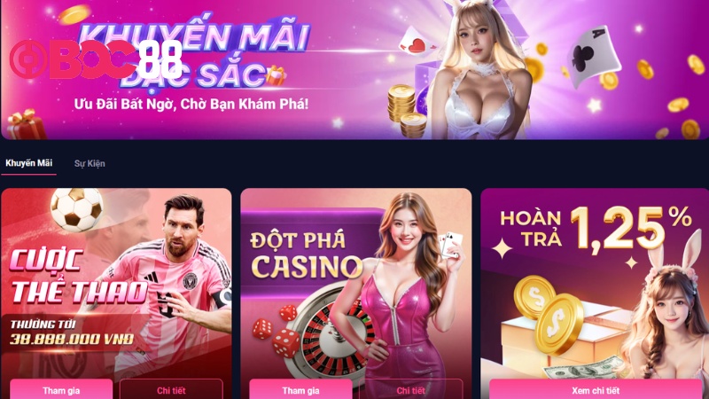 Khuyến mãi ngập tràn